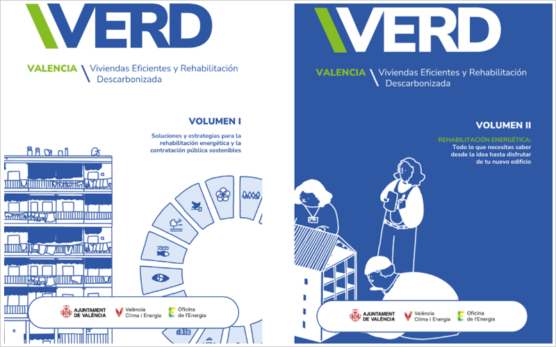 Editada una guía compuesta por dos volúmenes para impulsar la rehabilitación energética en Valencia