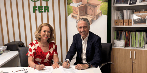 Acuerdo entre AMBIENVASES y la FER para impulsar la circularidad de envases industriales y comerciales