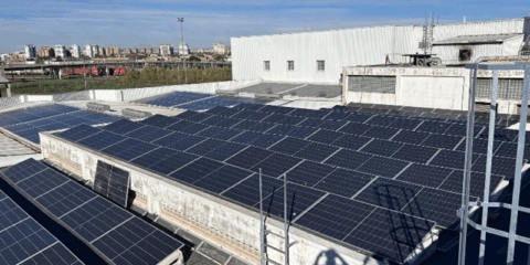 El proyecto de transición energética de Mercavalencia finaliza reduciendo su consumo energético más del 50%