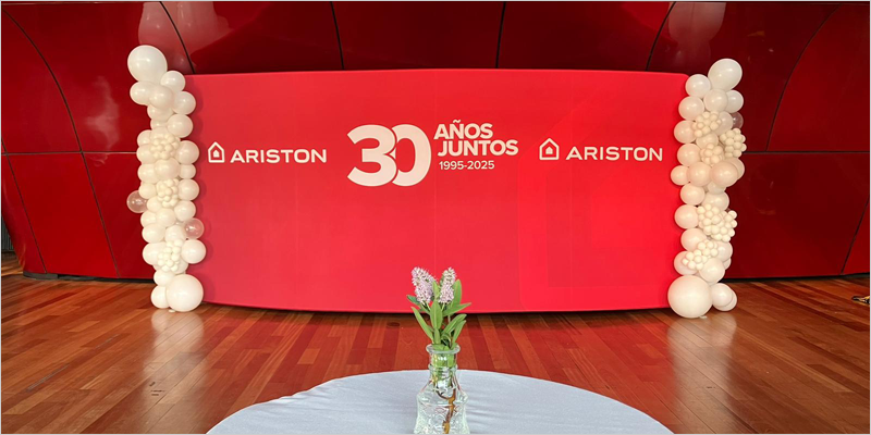 Ariston celebra su 30 aniversario en España reforzando su compromiso con la sostenibilidad