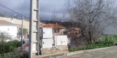 Comienzan las obras del proyecto de Artecoin de renovación del alumbrado público de Carabaña