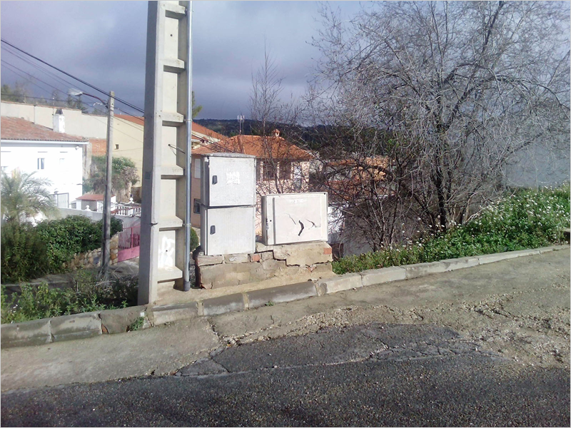 Comienzan las obras del proyecto de Artecoin de renovación del alumbrado público del municipio de Carabaña