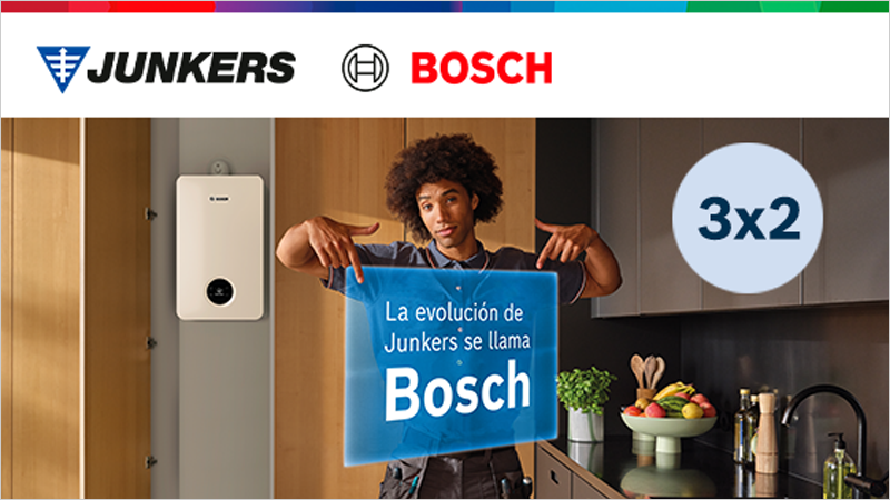 Nueva campaña de Bosch Home Comfort de formación técnica y promoción del calentador Therm 6600 S