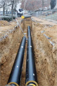 Luz verde a la conexión de diferentes edificios municipales a la red de calor con biomasa de Valladolid