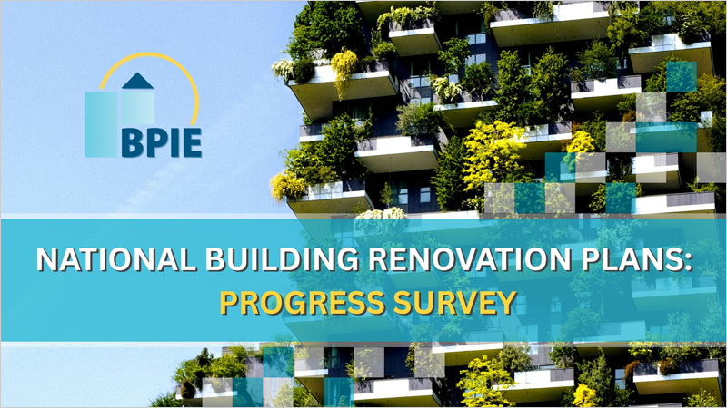 Encuesta sobre el progreso en la elaboración de los Planes Nacionales de Renovación de Edificios