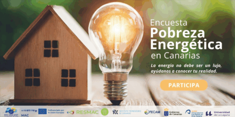 Encuesta para conocer los hogares canarios con pobreza energética y diseñar estrategias para reducirla