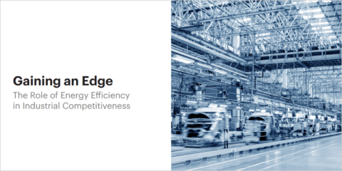 La IEA analiza en un informe el papel de la eficiencia energética en la competitividad industrial