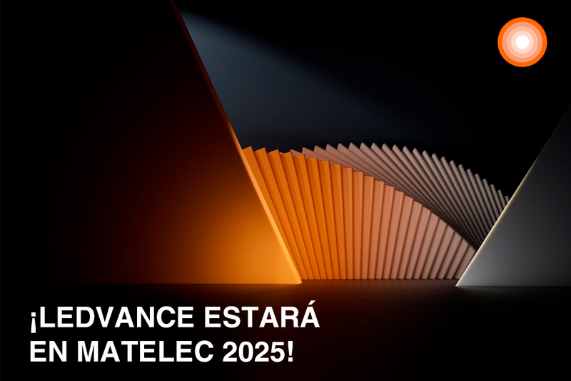 Las novedades en iluminación y energías renovables de LEDVANCE se presentarán en Matelec 2025