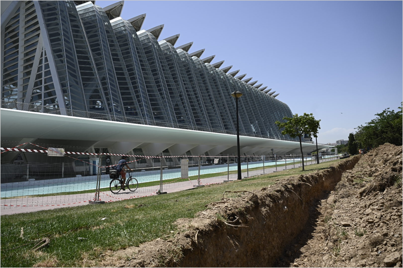 Arrancan las obras de la planta geotérmica del Museo de las Ciencias de Valencia