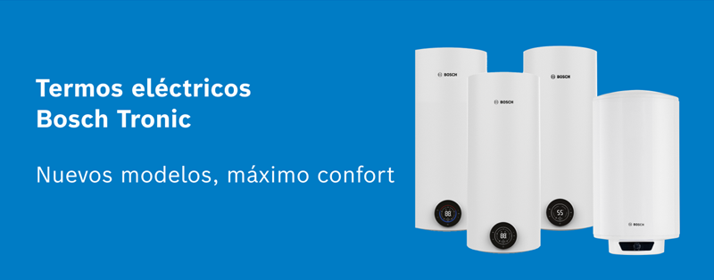 Tronic TR2100 T, nuevo termo eléctrico eficiente y reversible de Junkers Bosch
