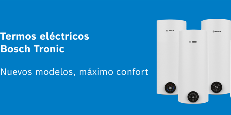Tronic TR2100 T, nuevo termo eléctrico eficiente y reversible de Junkers Bosch