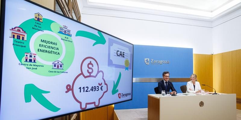 Zaragoza subastará el ahorro generado por intervenciones de eficiencia energética en edificios municipales
