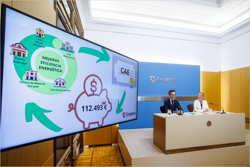 Zaragoza subastará el ahorro generado por intervenciones de eficiencia energética en edificios municipales