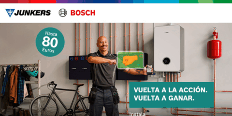La nueva campaña de Junkers Bosch fomenta la instalación de calderas de condensación