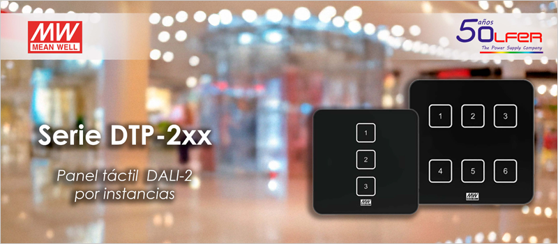 El catálogo de Electrónica OLFER incluye la serie DPT-2xx para las necesidades de iluminación LED en edificios