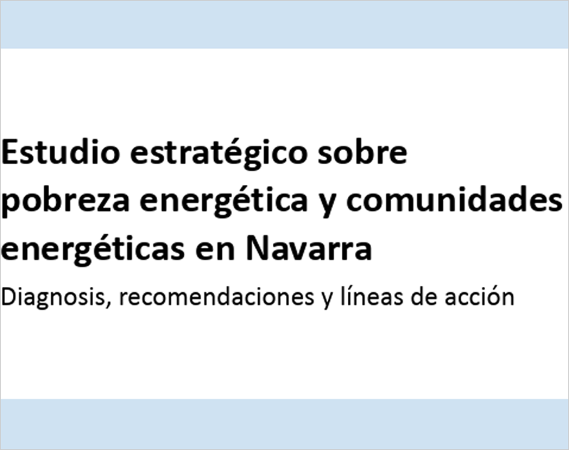 Dos estudios estratégicos fortalecen el papel de las comunidades energéticas en Navarra