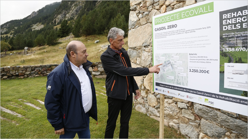 Finaliza la instalación de geotermia en Vall de Núria como parte del proyecto Ecovall