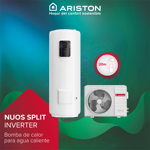 La gama Nous Split Inverter Wifi de Ariston combina eficiencia energética y facilidad de instalación