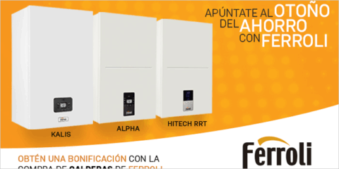 Nueva campaña de Ferroli para promover la instalación de calderas dirigida a profesionales
