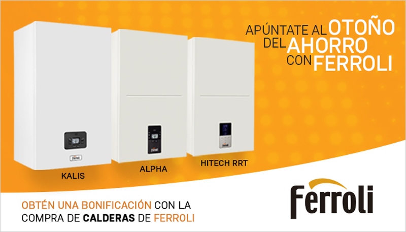 Nueva campaña de Ferroli para promover la instalación de calderas dirigida a profesionales