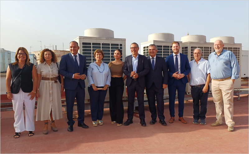 Las instalaciones de iluminación y climatización del Aulario de la Merced de la UMU mejoran su eficiencia energética