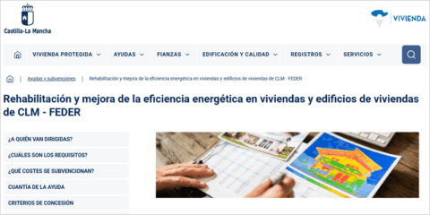 Las ayudas para la mejora energética de viviendas de Castilla-La Mancha se amplían en 6 millones
