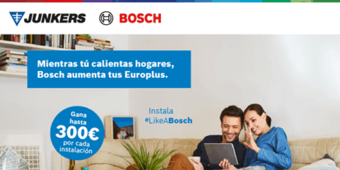 Junkers Bosch lanza una campaña para promover la instalación de calderas y bombas de calor