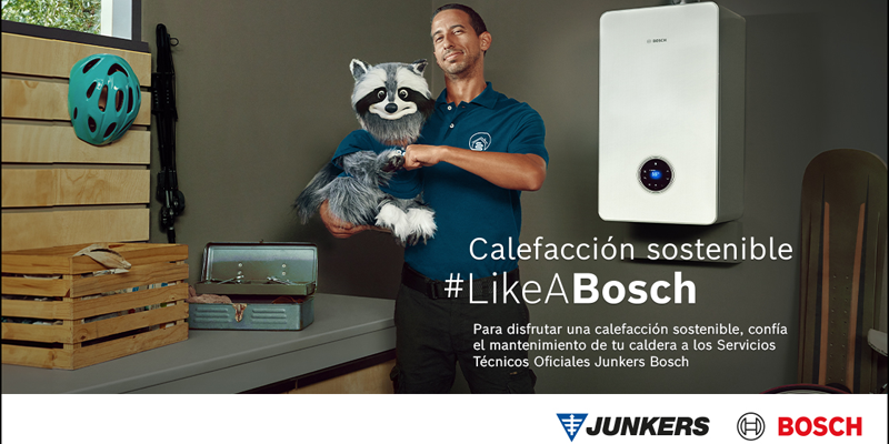 Campaña sobre las ventajas del mantenimiento de calderas con el Servicio Técnico Oficial de Junkers Bosch