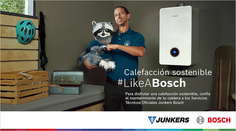 Campaña sobre las ventajas del mantenimiento de calderas con el Servicio Técnico Oficial de Junkers Bosch