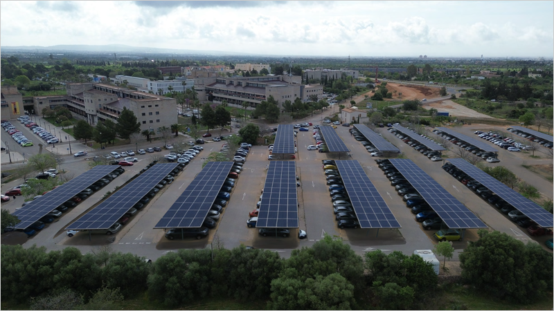 Adjudicado el contrato de un proyecto de autoconsumo energético en el campus de la Universidad de las Islas Baleares