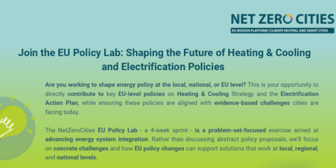 El laboratorio de políticas EU Cities Mission abordará la estrategia de calefacción y refrigeración