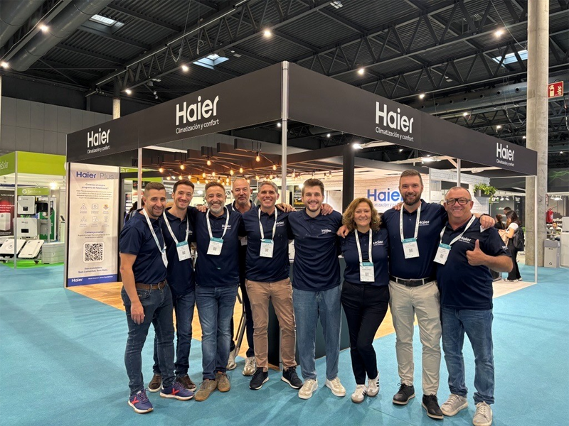 Haier afianza su relación con el sector B2B en Efintec y se prepara para C&R donde presenta su nuevo sistema VRF MRV7 S