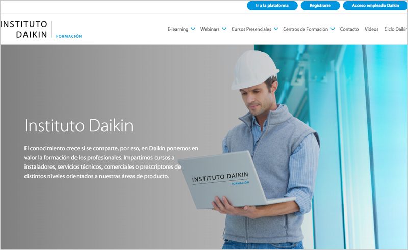 Nuevos webinars y cursos presenciales para el segundo semestre de 2025 de Instituto Daikin