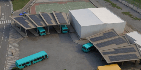 Licitación abierta para una instalación solar de autoconsumo en el intercambiador de Mogán