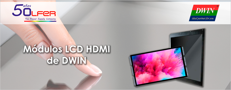 Módulos LCD HDMI de alto rendimiento distribuidos por Electrónica OLFER