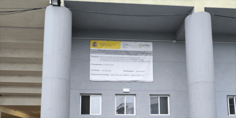 El polideportivo de Tazacorte mejora su eficiencia energética con LED y fotovoltaica