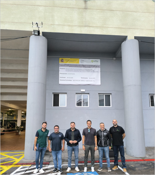 El polideportivo municipal de Tazacorte mejora su eficiencia energética con elementos eléctricos y autoconsumo