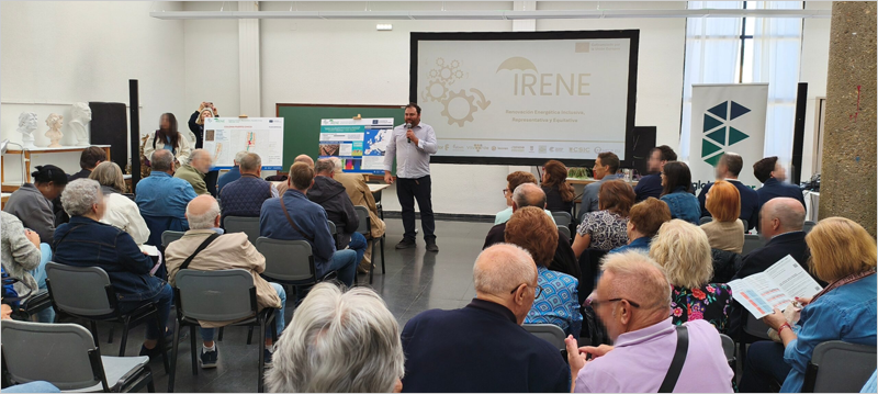 El proyecto Irene abordará la pobreza energética mediante renovaciones integrales de eficiencia energética