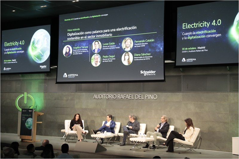 Schneider Electric impulsa la electrificación y digitalización para avanzar hacia edificios más eficientes