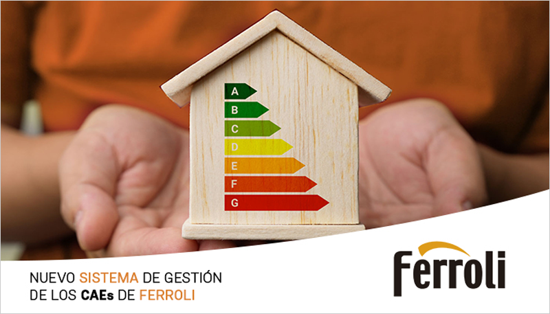 Nuevo sistema de gestión de los CAEs de Ferroli para ahorrar hasta el 80% del coste de instalación de aerotermia