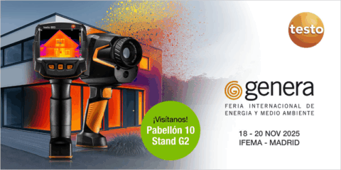 Las soluciones más innovadoras en termografía y control energético de Testo se presentan en Genera 2025