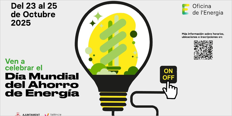 La Semana del Ahorro de Energía en Valencia se celebra con actividades para fomentar la eficiencia energética