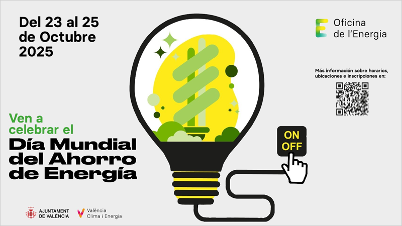 La Semana del Ahorro de Energía en Valencia se celebra con actividades para fomentar la eficiencia energética