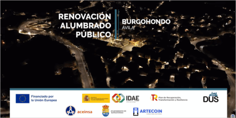 Renovación del alumbrado público exterior del municipio de Burgohondo bajo el concepto PEMIS de Artecoin