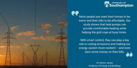 Una investigación inglesa analiza las bombas de calor inteligentes para equilibrar la red eléctrica