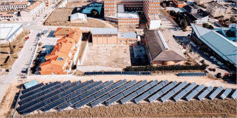 Nuevo campo solar mixto hibridado con la red de calor de la localidad soriana de Ólvega