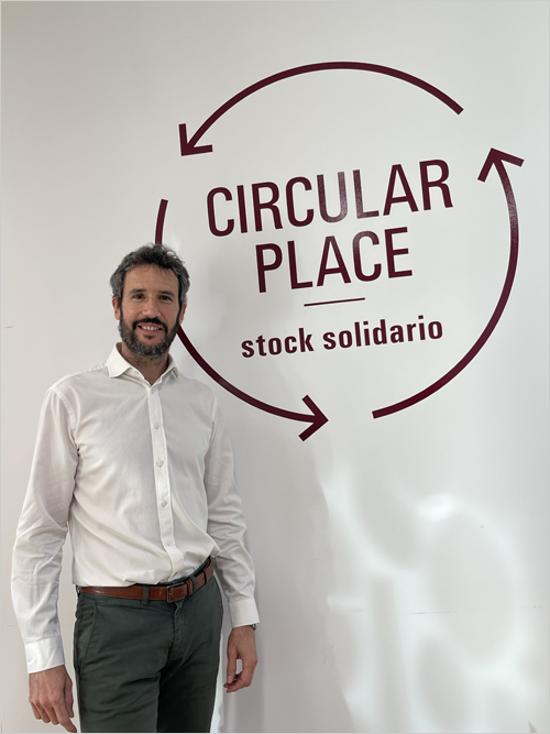 Lucas González, responsable del proyecto Circular Place