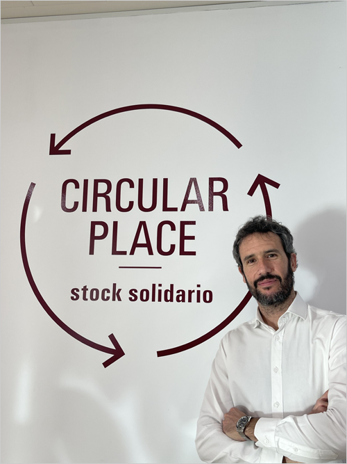 Lucas González, responsable del proyecto Circular Place