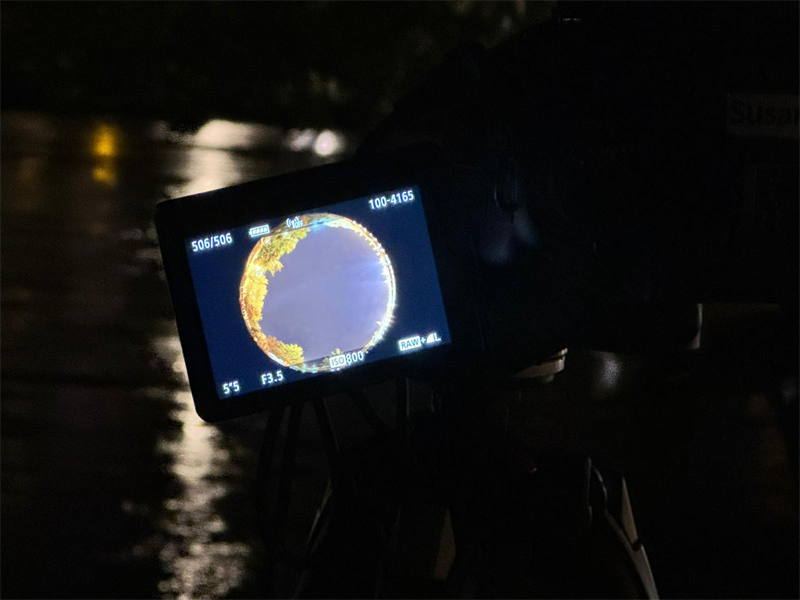 Zaragoza mide los niveles de contaminación lumínica antes de implantar el proyecto Reluzes