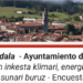 Encuesta ciudadana para la elaboración del Plan Local de Clima y Energía de Oñati